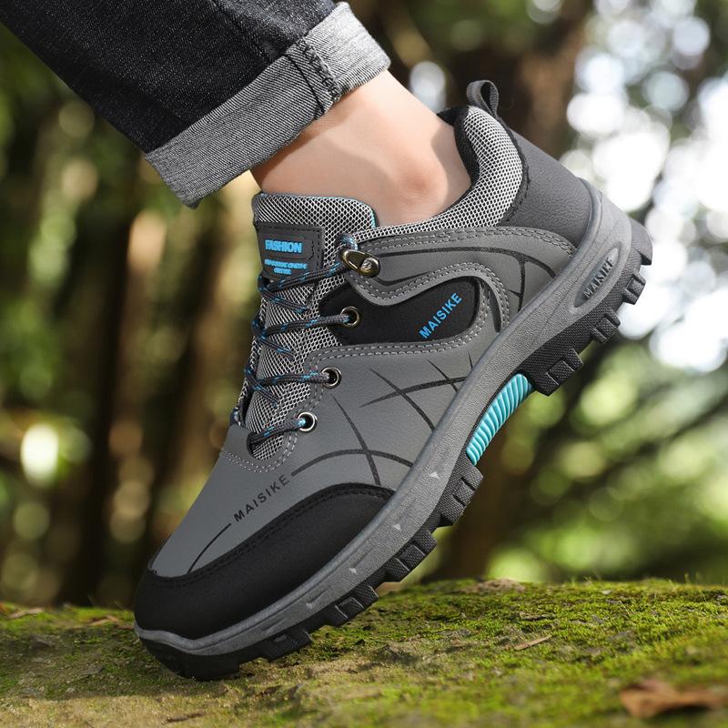 Men's shoes 2025 new men's sports shoes fashion trend outdoor mountaineering shoes casual shoes wear-resistant labor insurance shoes