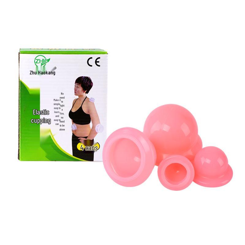 Silicone Facial Cupping Device for Moisture Absorption and Meridian Massage