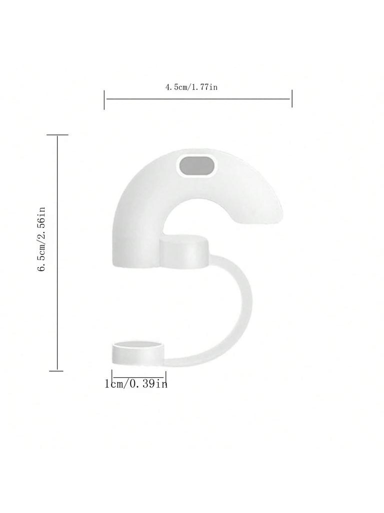 1/2pcs Anti-Wrinkle Straw Topper 10mm Compatible with Stanley Tumbler,Reusable Silicone Straw Stopper,Sideways Suck Design