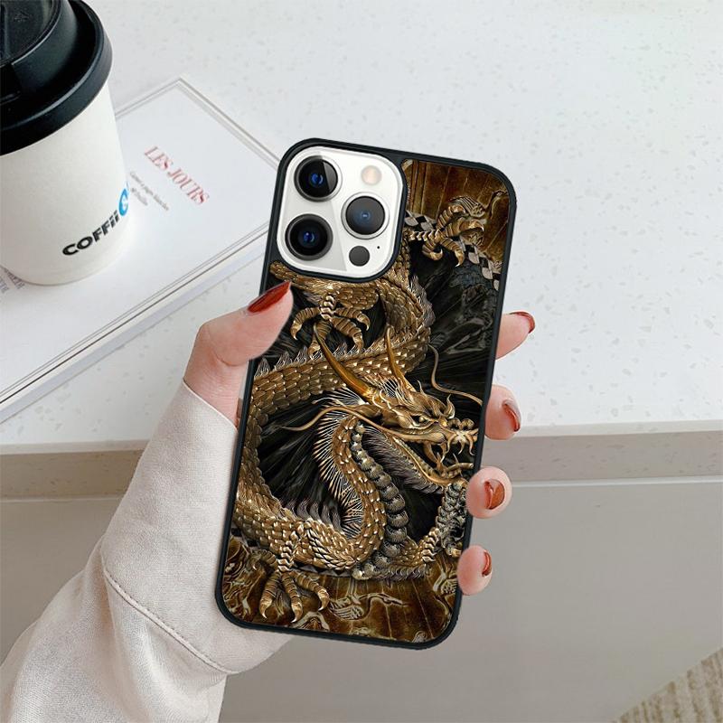 Legendary Chinese Dragon Phone Case For iPhone 17 Air 16 pro max 15 14 plus 12 13 Shell Cover coque