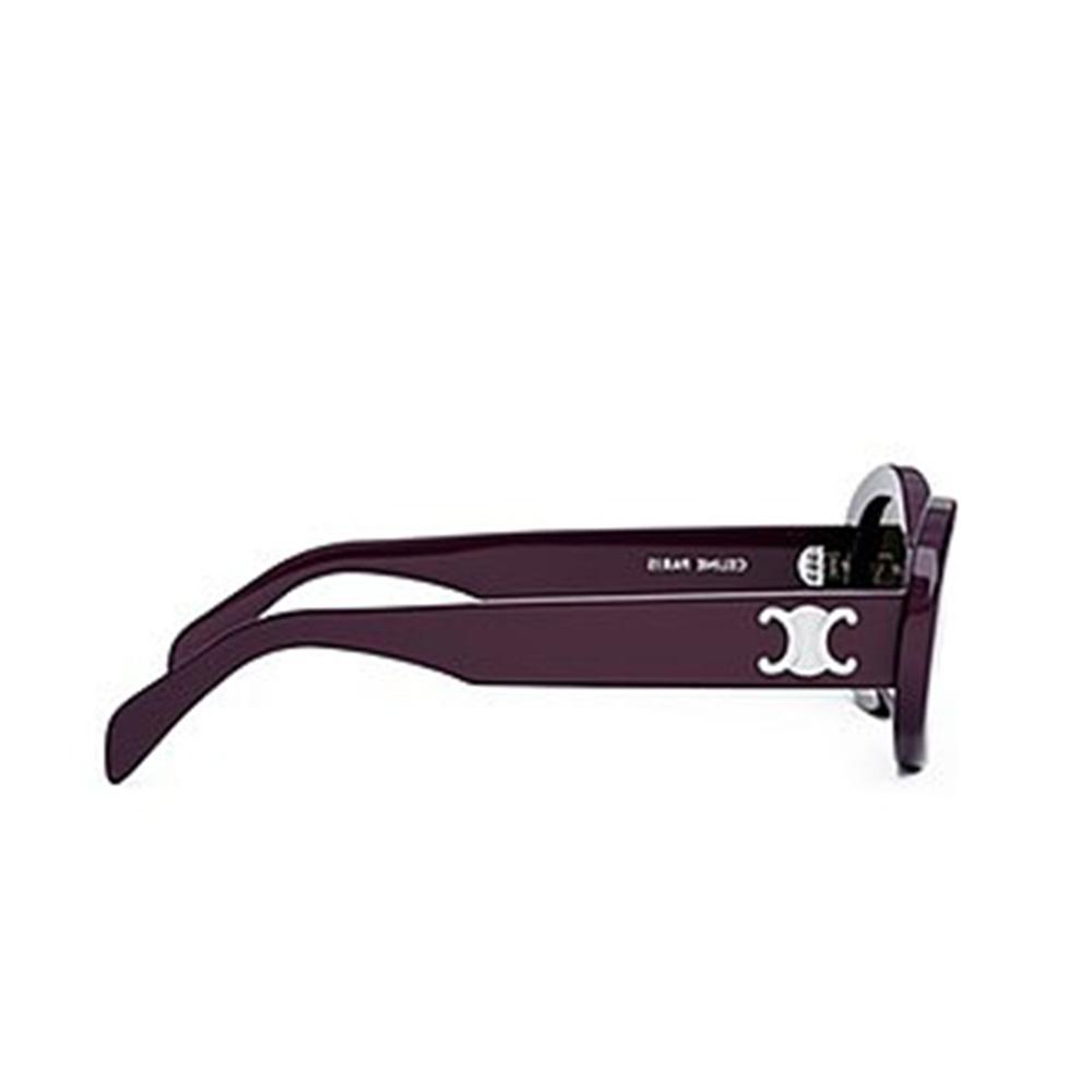 Celine Triomphe Logo Oval Sunglasses Women Sunglasses 40194U