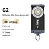 Wuben G2 Mini Rechargeable Keychain Flashlight