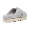 UGG Eco-Friendly Recycled Series Fabric Comfortable Casual Fashion Sandals Women Sandals Metallic-Gray 1126385-MGR