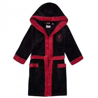 Boys Crest Fleece Dressing Gown