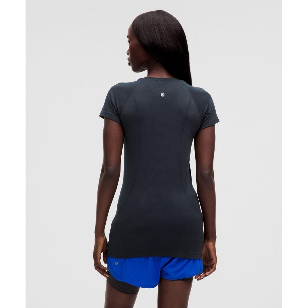 Lululemon Swiftly Tech Short Sleeve Shirt 2.0  Hip Length True Navy True Navy