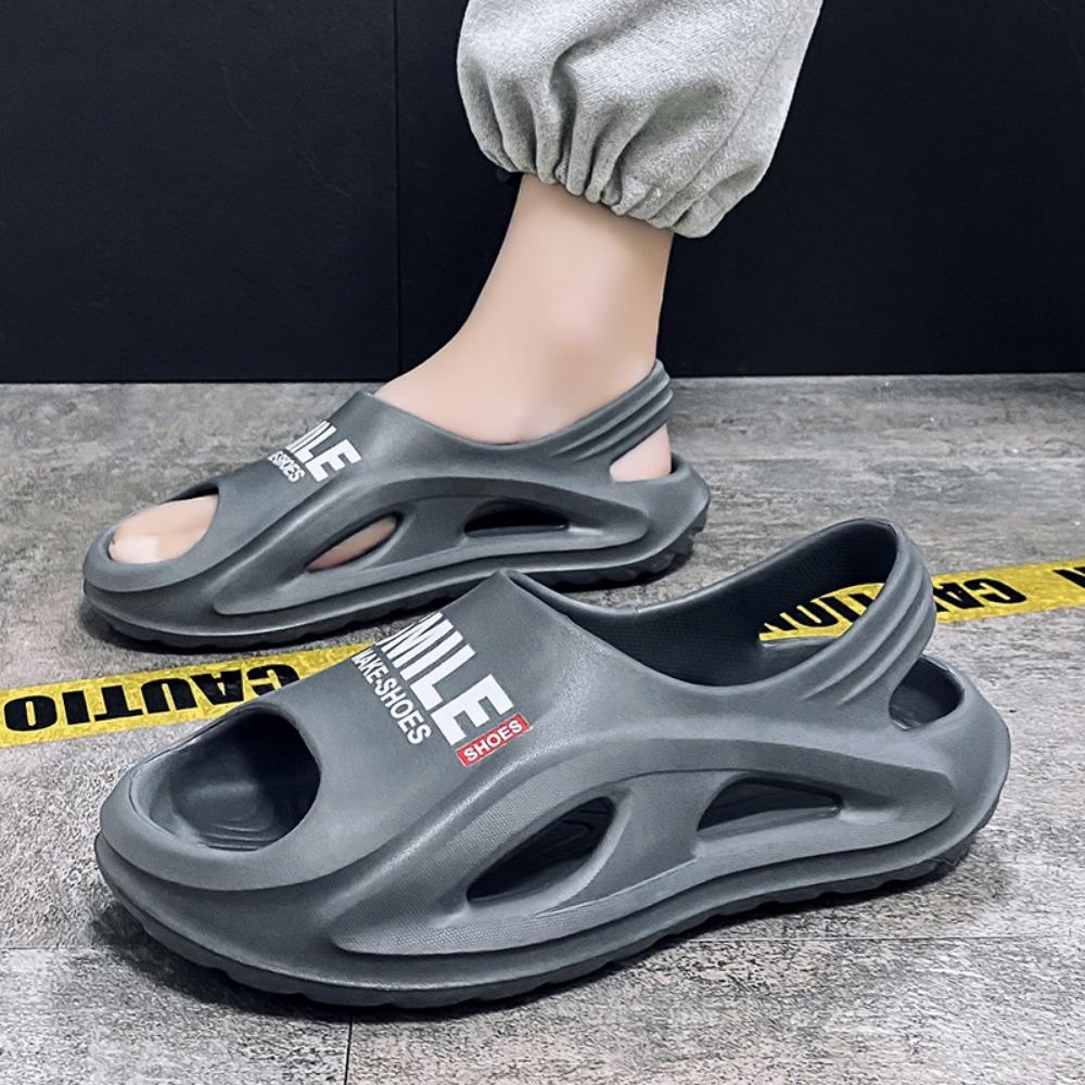 Trendy Couple Thick Sole Sandals Summer Fashion Beach Shoes Non Slip Water Shoes for Men and Women