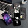 Phone Case Moon Astronaut Stars Art Casing for Apple iPhone 17 Air 12 13 Pro Max Mini ProMax XR 7 8 Plus X 7+ 8+ Funda Cover