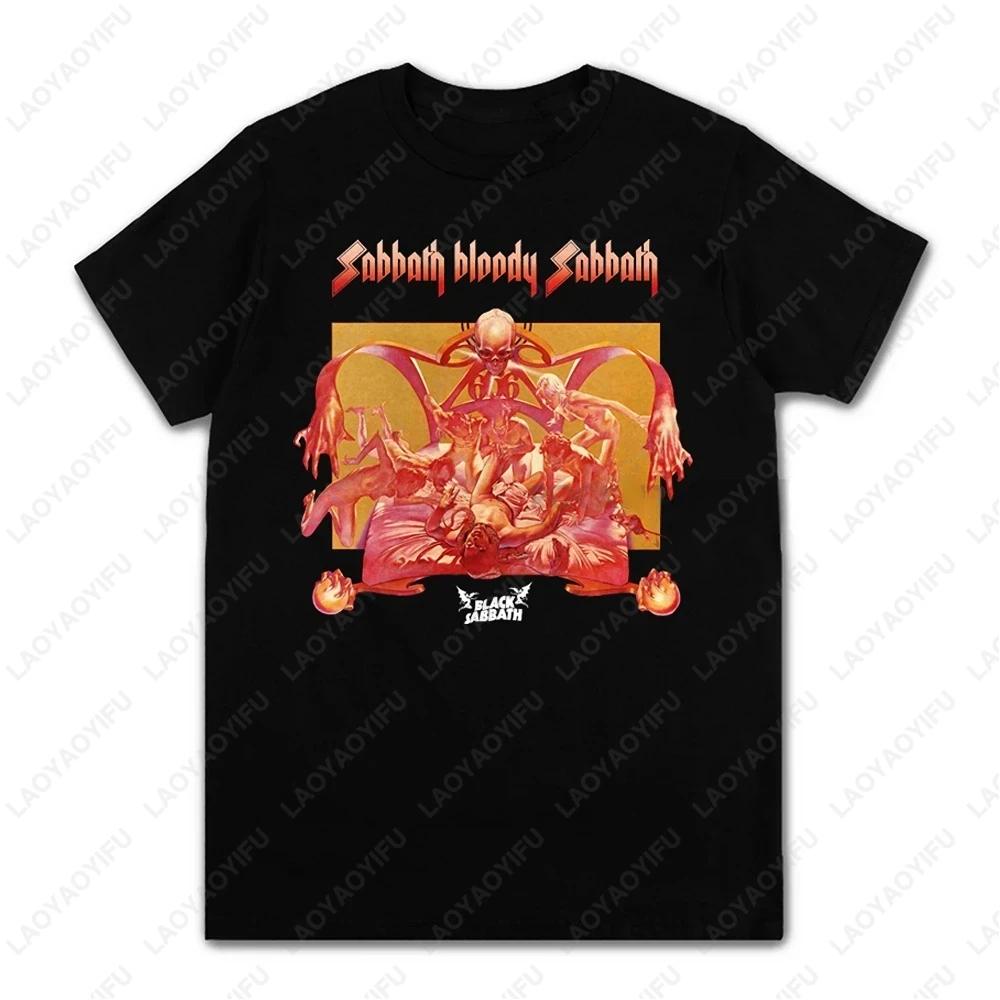 Black Metal Rock Band T Shirt Women Fashion Casual Graphic Short Sleeve  T Shirt Unisex Adult Hiphop Harajuku Style Tshirt