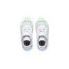 Li Ning Kids Starry Comfortable Casual Shock Absorbing Wear Resistant Low Top Casual Shoes Kids Casual Shoes White Green YKNU028-5