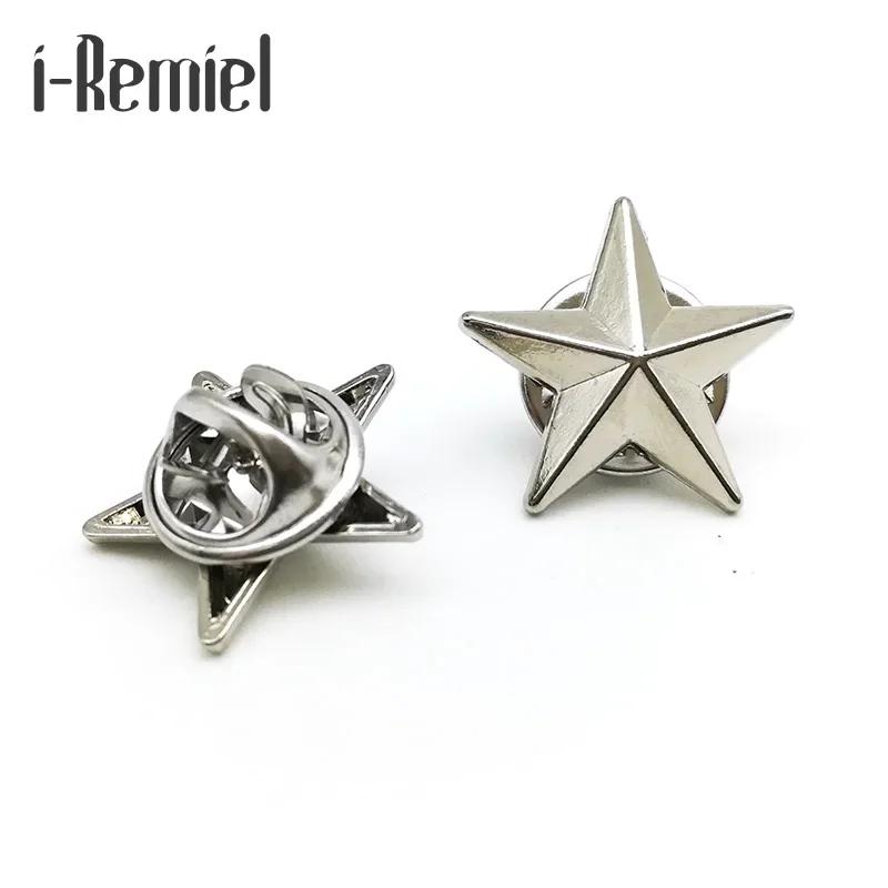 

Luxury Hijab Brooches High-End Pin Badge, Little Star Design, Perfect for Couples & Blouses Hot Sale срібний