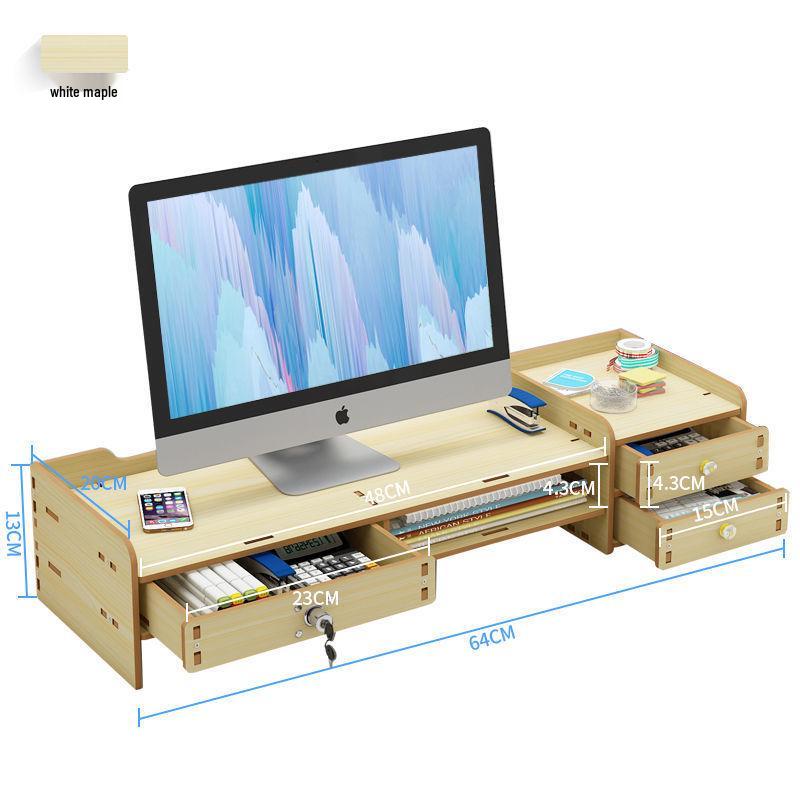 Office Monitor Stand and Storage Riser