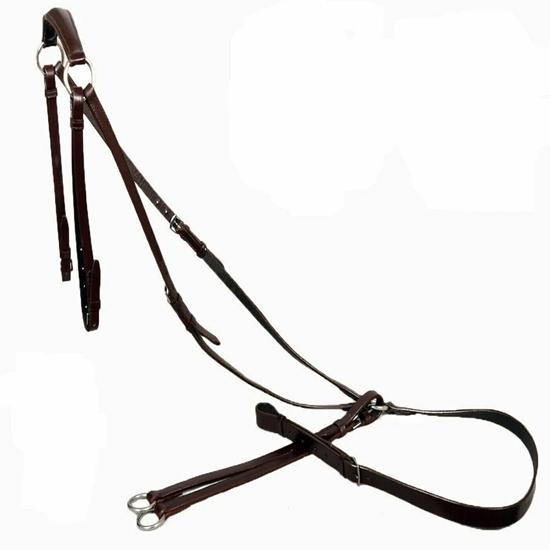 Top Quality Soft Leather Breastplate With Running Martingale Attachment.
