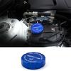 Blue Aluminum Outside Water Tank Cap Cover Trim 1PCS For Benz C-Class 2015-