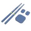 Virtual Drum Kit Virtual Reality Drum Set Portable Electronic Drum Set for Beginners Children Adults Blue