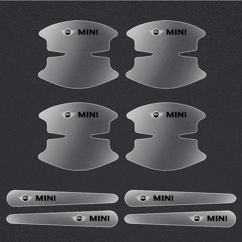 X6 X7 2025 New For BMW 8pcs Car Door Bowl Handle Scratch Protective Stickers Transparent For BMW 5 6 Series X3 X4 X5 X6 F10 F11
