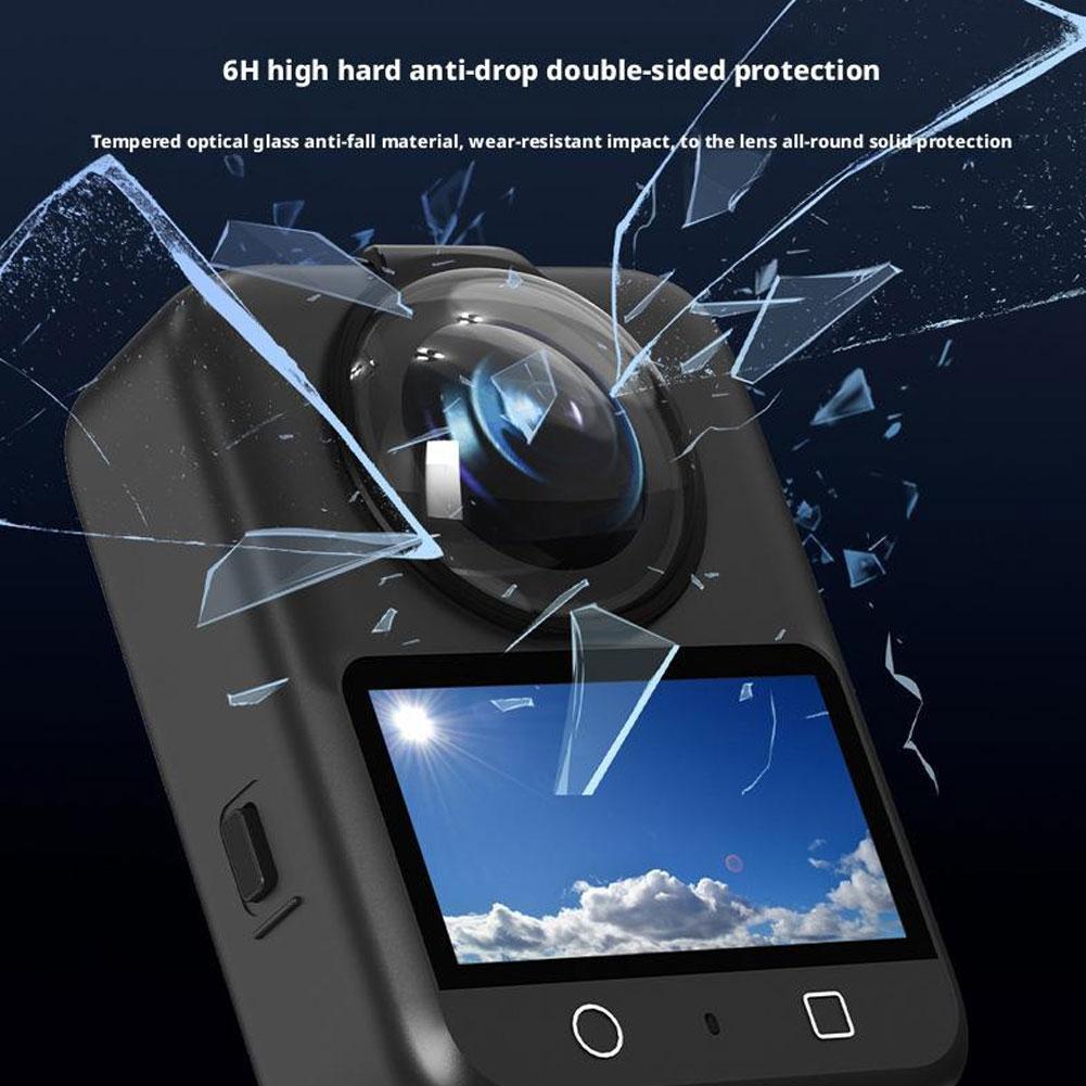 Lens Guard For DJI Osmo 360 Panoramic Camera Glass Protective Mirror Protective Cover Anti Fog Mirror Lens Dust Cover Accessory