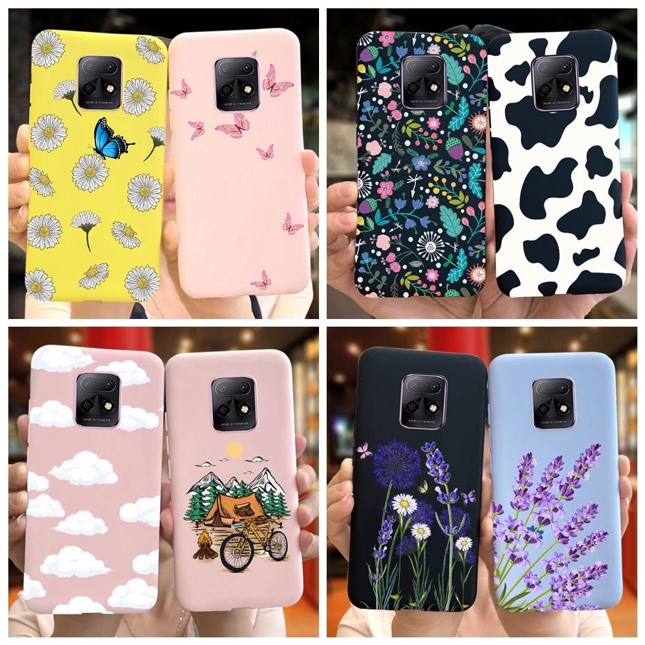For Xiaomi Redmi 10X 5G 4G Case Cover Redmi 10X Pro Phone Cases Silicone Cute TPU Bumper For Xiaomi Redmi10X 10 X Pro Fundas