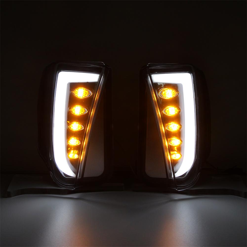 LED Turn Signal Light Daytime Running For Toyota Prius 2012-2015