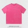 Retro Distressed 300g Unisex Loose Fit Drop Shoulder Tee