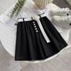 Fashion Buttons Loose Wide Leg Shorts for Women Summer New Thin Slim High Waist  Casual Shorts Woman A-line Solid Elegant Lady Shorts 24281