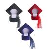 Multifunctional Rings Case Small Graduation Cap Shape Jewelry Organizers for Rings and Other Delicate Accessories