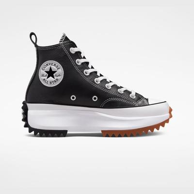 Sneakers Converse schwarz / weiß / gummi Run Star Hike Plattform
