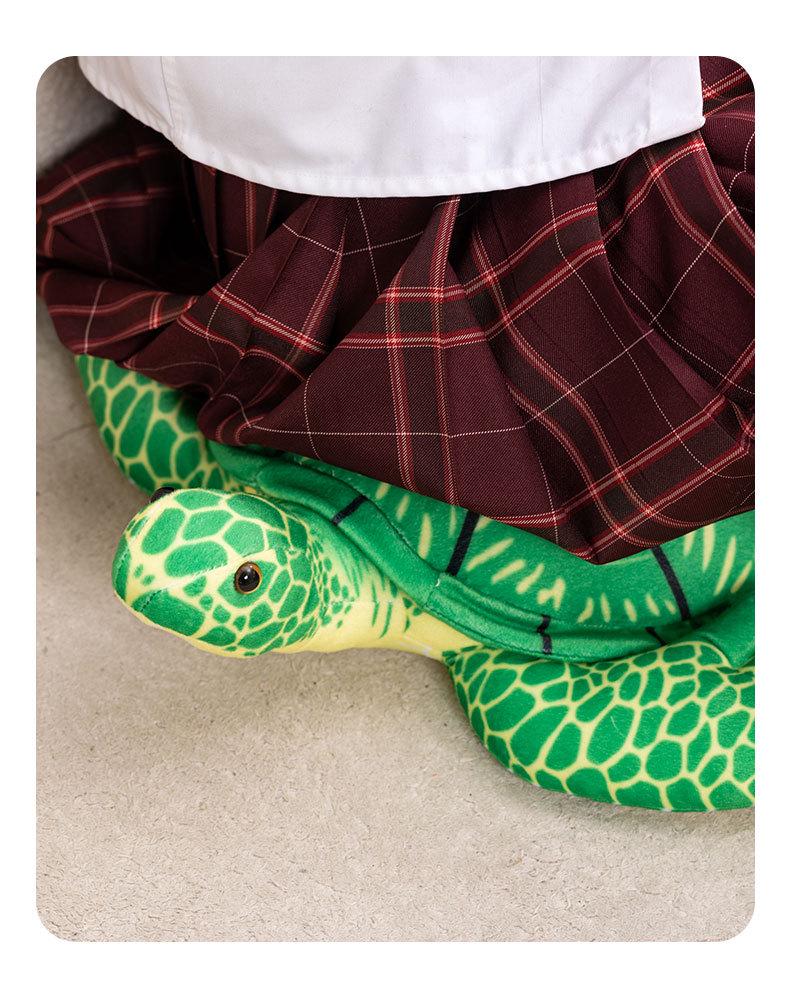 Plush Sea Turtle Pillow - Aquarium Souvenir Doll Gift