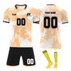 Personalisierte T-Shirts Set Herren Mädchen Mit Nummer Benutzerdefinierte Fußballtrikots Für Jungen Trainingsanzug