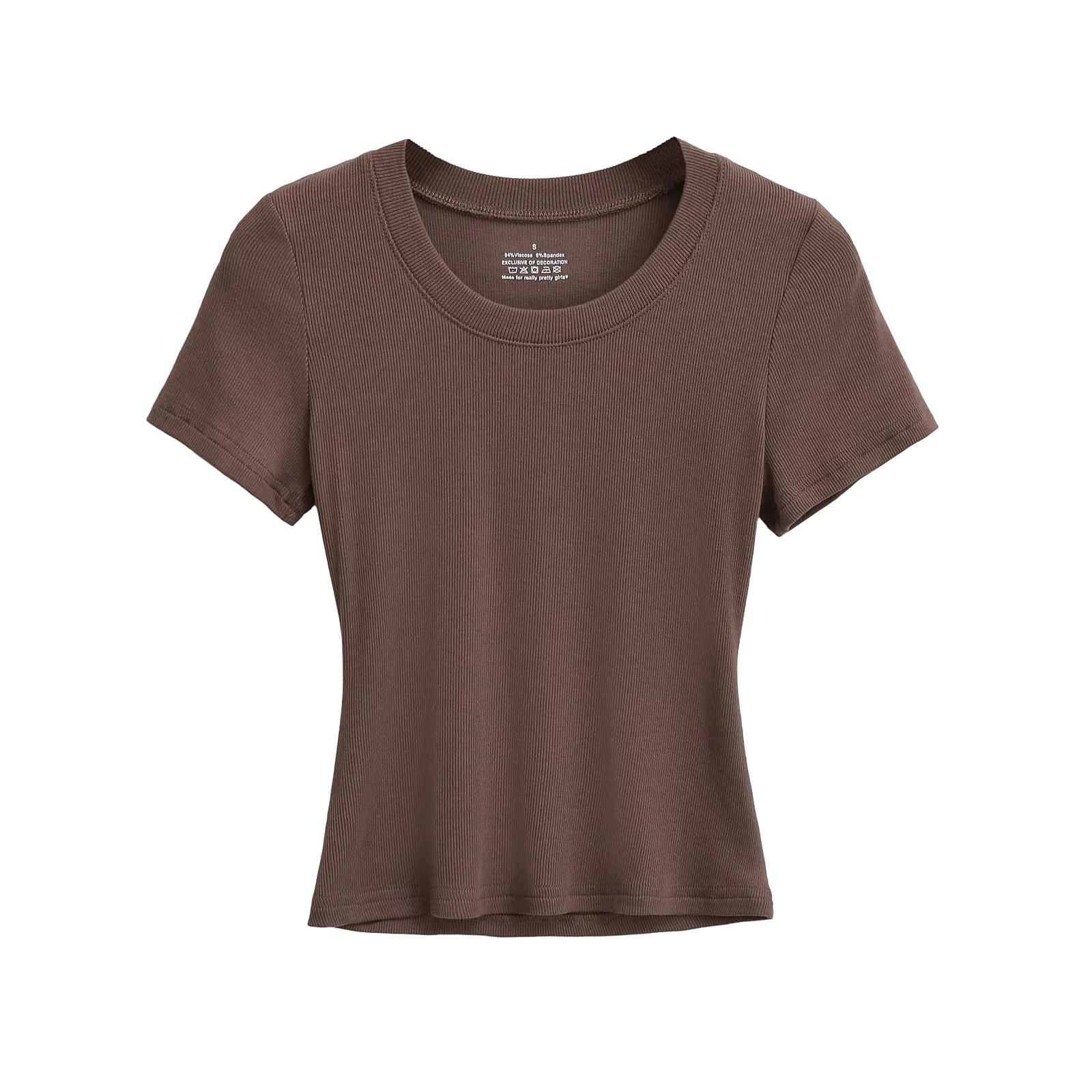 

Women s Summer Yoga T-Shirt - Short Sleeve, Thin, Sporty, Casual, Stylish Back Design, Running & Fitness Top Small