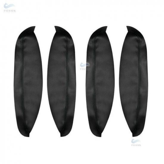 Door Handle Panels Armrest Leather Protection Cover For Nissan Qashqai +2 07-14