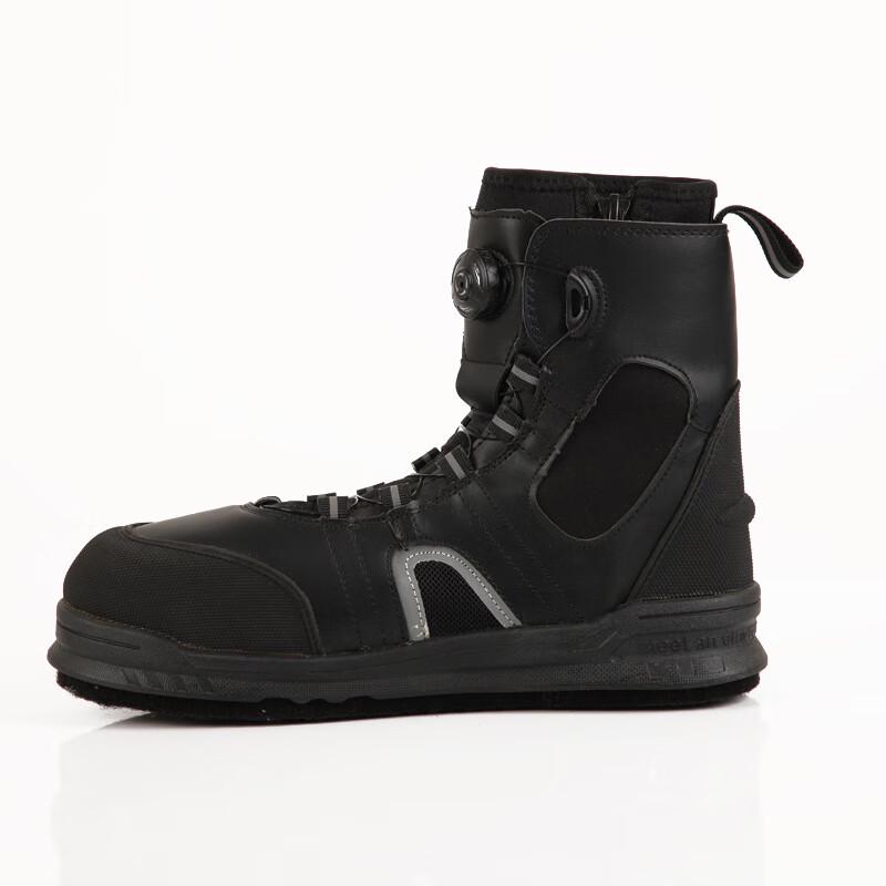 lieve High-Top Pure Black Work Safety Boots 37-46