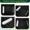 ABBY-Retractable Clothesline Telescopic Indoor Outdoor Wall Mounted Clothes Dryer Line Drying Rope Hanger