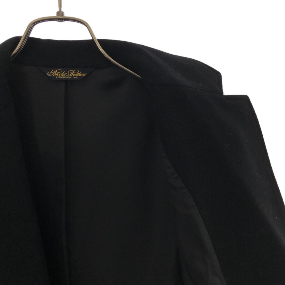 Brooks Brothers Wool Blend Chester Coat 7 Black Women Used