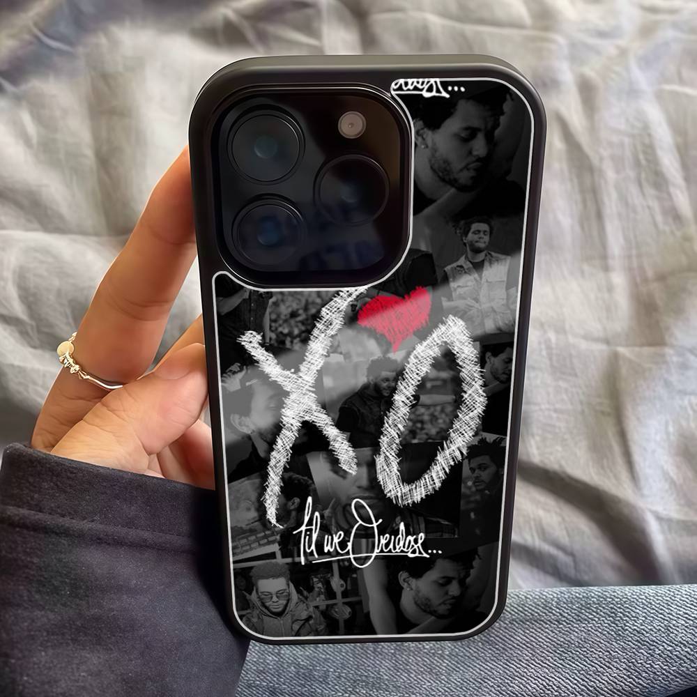Singer The W-Weeknd XO Phone Case For Iphone 17 Air 16 15 14 13 12 11Pro Max Plus Hard Plastic PC+TPU Cover