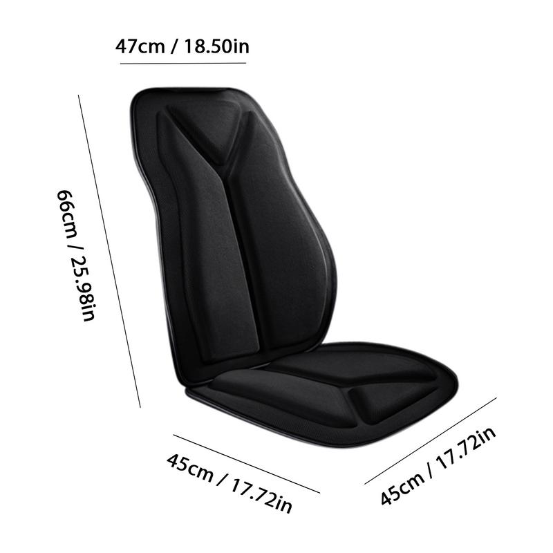 Universal Car Seat Pads Car Seat Cushions For Driving Non-Slip Chair Cushion Breathable Seat And Back Cushions For Auto Interior