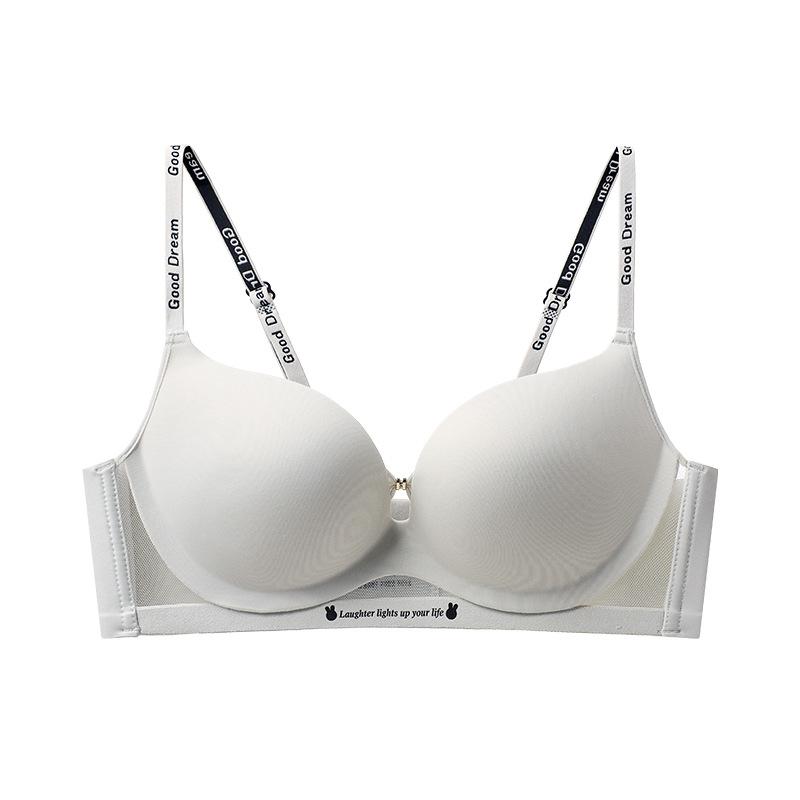 

Минималистичный собирающий бюстгальтер Женский регулируемый бюстгальтер Женский бесшовный бюстгальтер Пуш-ап XL серый