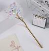Single Gold Foil Rose For Opening, Christmas, Valentine's Day, Birthday Gifts, Gold Leaf Creative Event Gifts