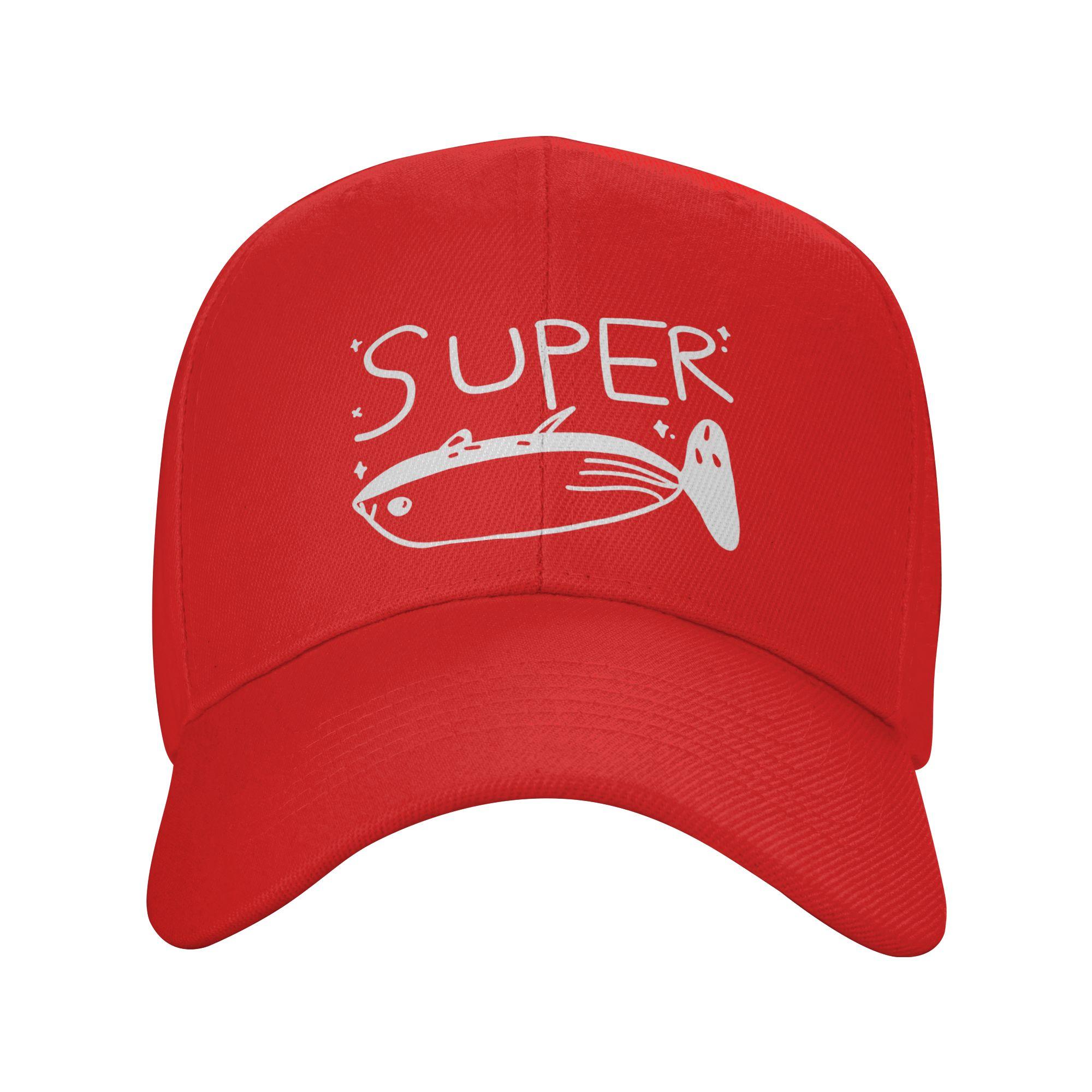 Unisex Women Super Tuna  Funny Tuna Fish Hats Stylish Baseball Cap  Trucker Hat Casual Headewear Gift One Size