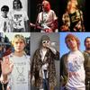 T-shirt Kurt Cobain Nirvana Grunge Rock Kurt Cobain Band Musicale Cotone Unisex