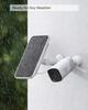 eufy Security Certified eufyCam Solar Compatible with Continuous Power Solar IP65 for Outdoor Surveillance and Camera Charging Panel, eufyCam, Supply,