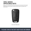 3 Buttons Auto Flip Key Fob Cover Case Housing Fit For Opel Insignia Corsa D Astra J Antara H Grandland X Combo Adam Auto Auto Accessories