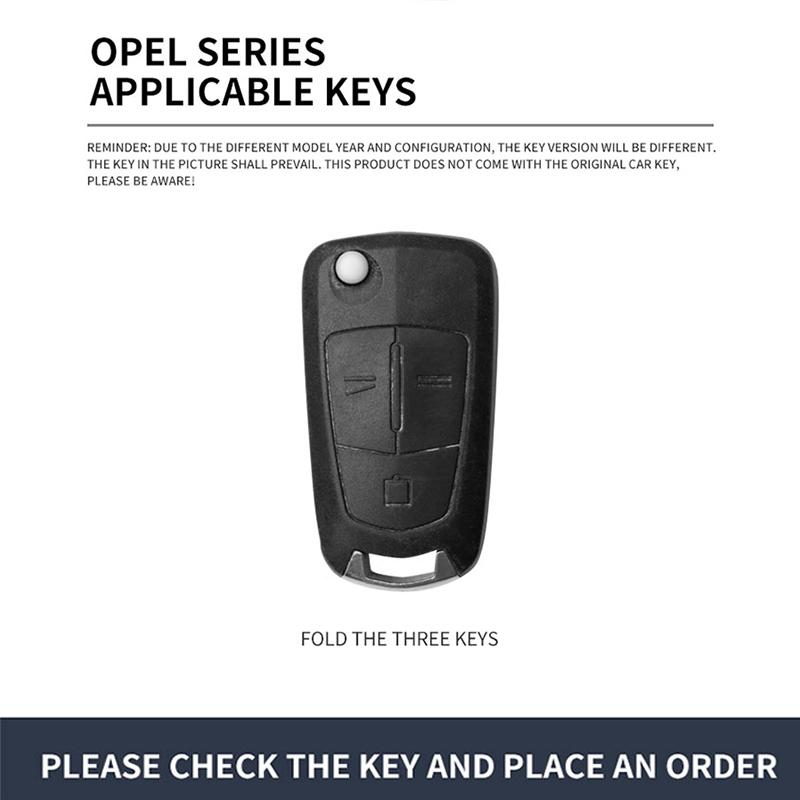 3 Buttons Auto Flip Key Fob Cover Case Housing Fit For Opel Insignia Corsa D Astra J Antara H Grandland X Combo Adam Auto Auto Accessories