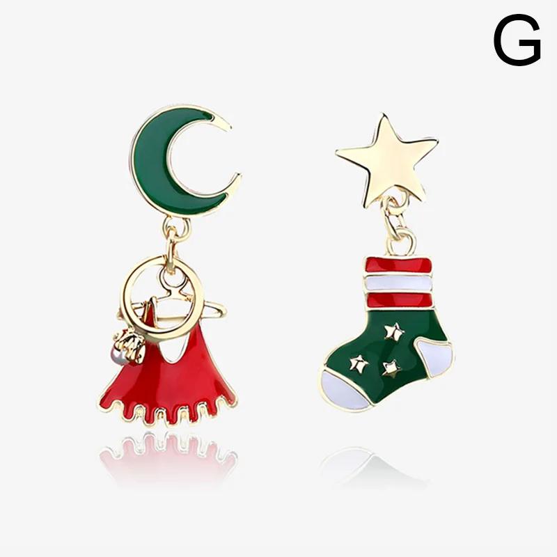Trendy Statement Kerstboom Oorbellen Voor Vrouwen Kerstman Sneeuwpop Drop Dangle Oorbellen Sieraden Kerstcadeaus