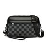 Borse a spalla in pelle PU da uomo  Borse a tracolla business di lusso  Moda uomo  Stoccaggio da viaggio  Pochette porta telefono  Qualità superiore