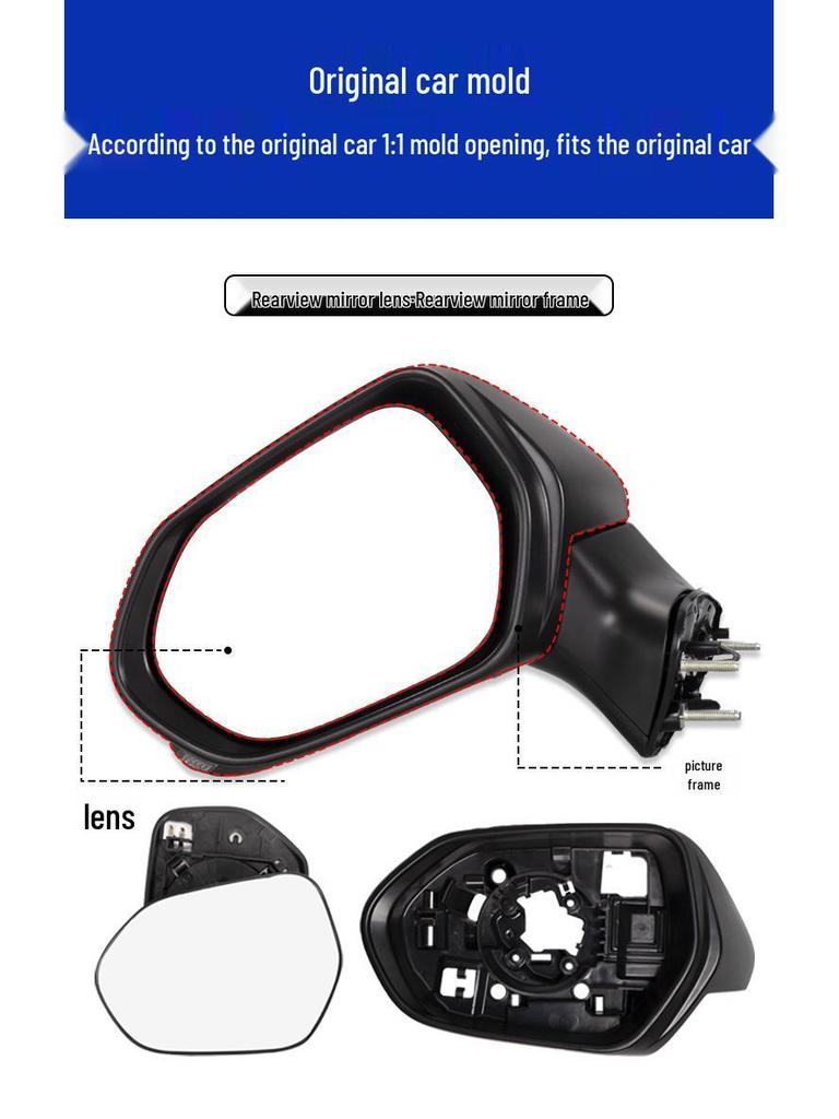 Toyota Camry (2018-2023 гг.) Корпус зеркала заднего вида и крышка поворотника