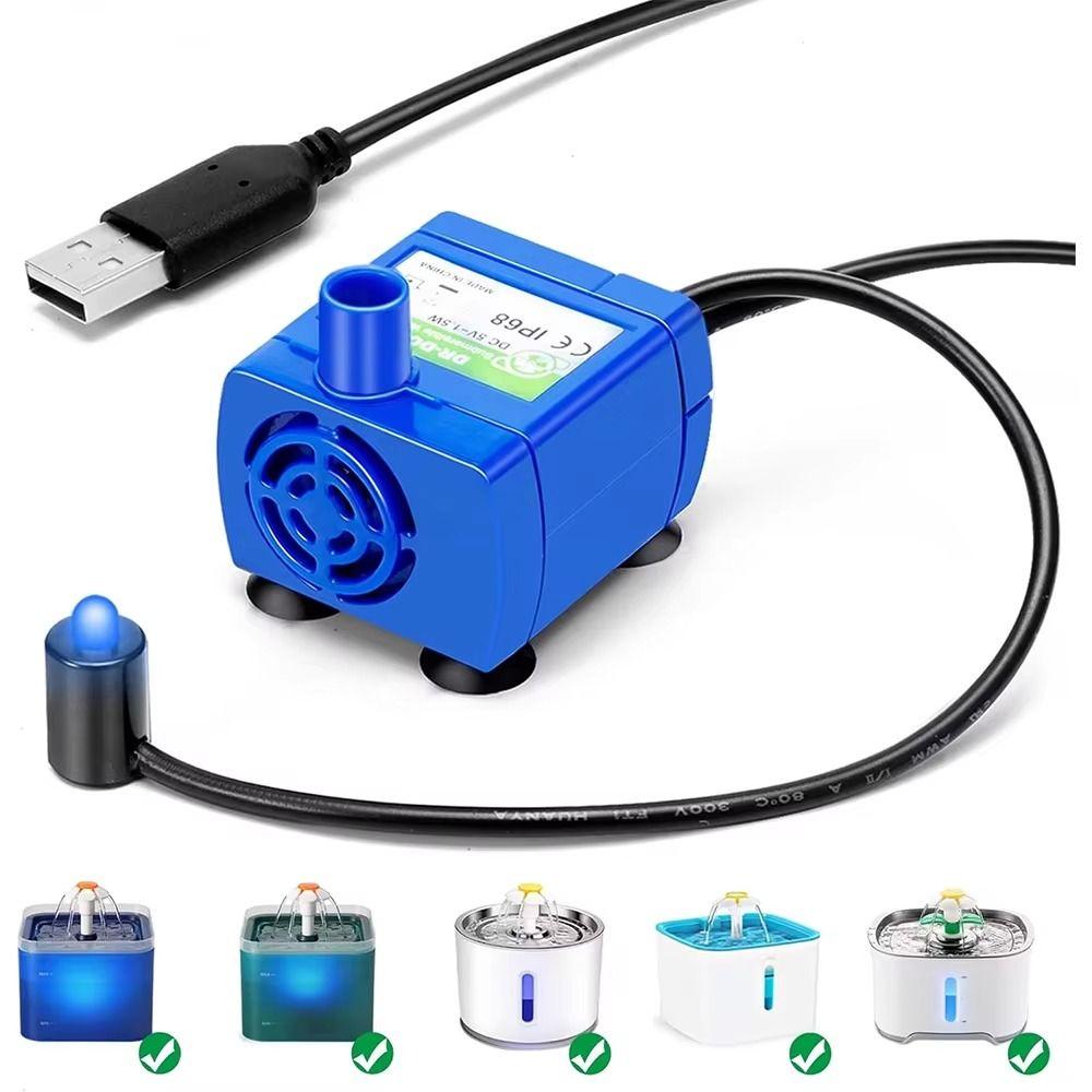 Brushless Pet Water Pump 160L/H Cat Fountain Pump Replacement  Pet Drinking Fountain