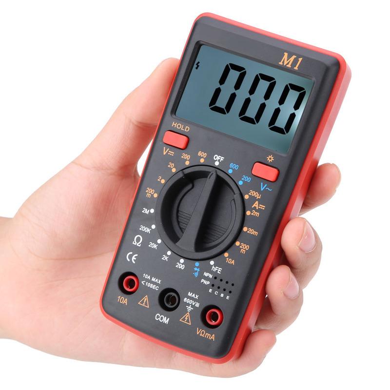 Digital Multimeter Tester M1 Digital Multimeter  M1DC/AC Voltage Current Resistance Digital Multimeter Tester 0℃-50℃