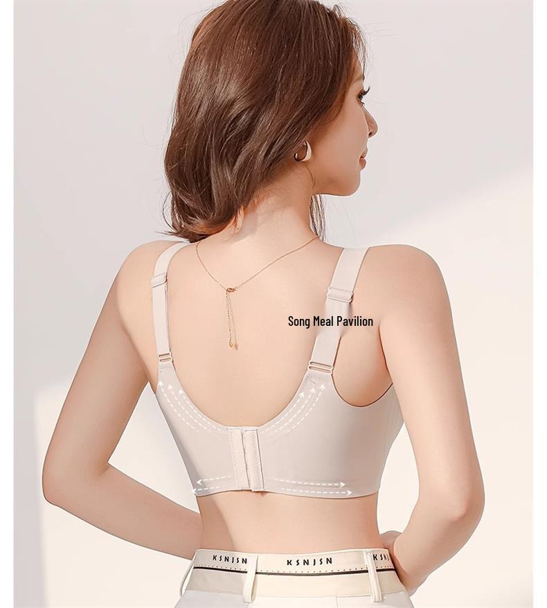 Reggiseno Senza Cuciture Sollevante e Supportivo: Copertura Totale, Sottile Estivo, Anti-Cedimento, Modellante per Seni Grandi