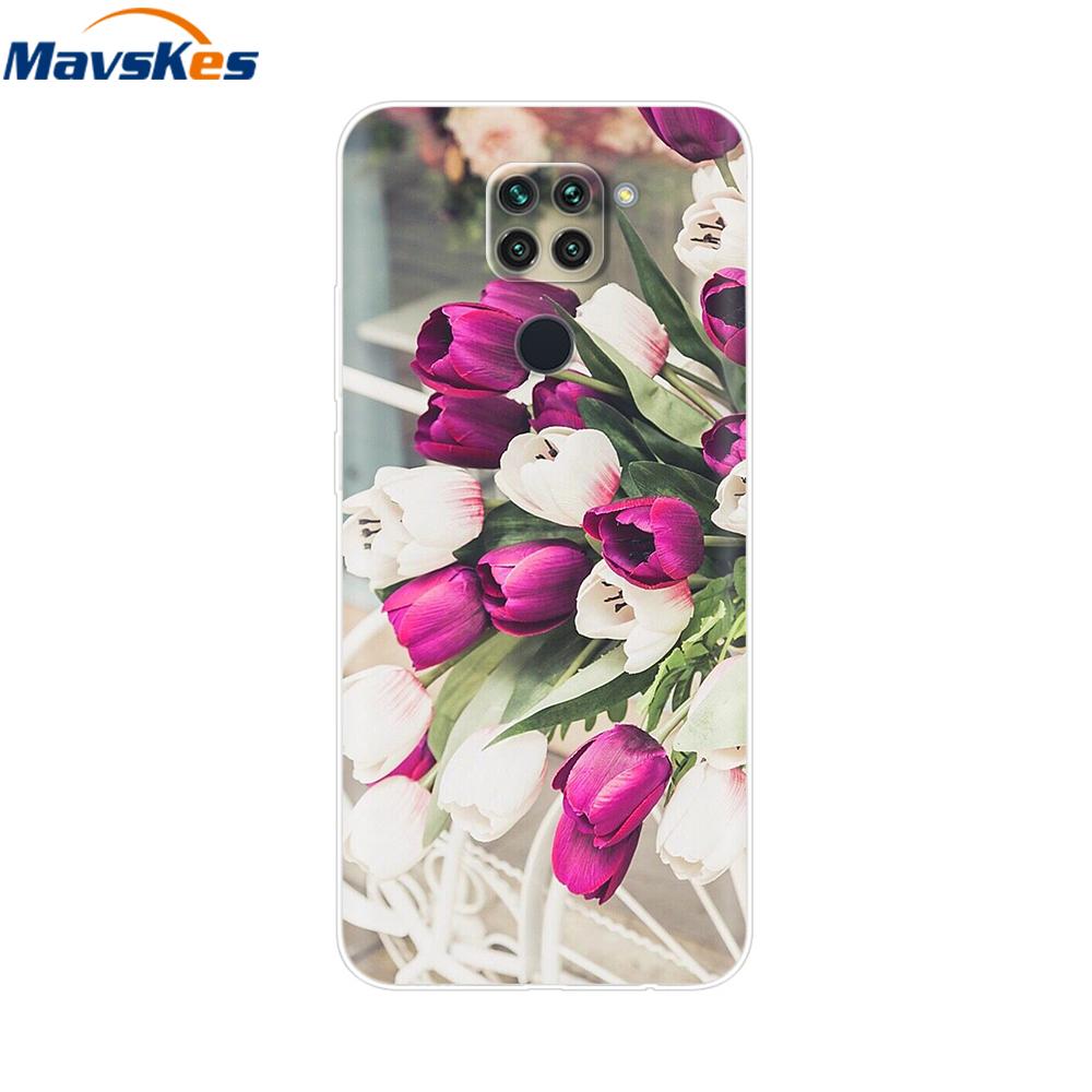 Phone Case For Xiaomi Redmi Note 9 Case 6.53'' Soft Silicone TPU Back Cover for Xiaomi Redmi Note 9 Note9 Case Coque Fundas Para