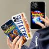 Back To The Future Transparent TPU Phone Case For IPhone 17 11 12 13 14 15 16 Pro Max 16 Plus Cover